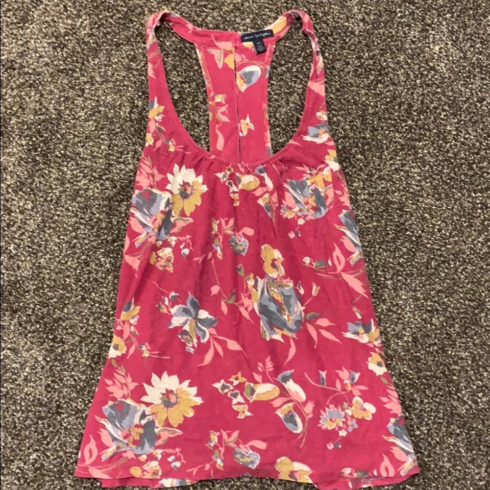 Floral tank top
